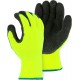 Yellow Latex Palm Winter Glove
