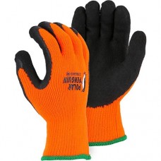 Polar Penguin Winter Lined Glove w Foam Latex Palm Glove
