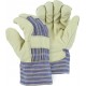 Winter Lined Pigskin Leather Palm Work Glove