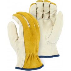 Winter Lined Cowhide Palm Driver Glove