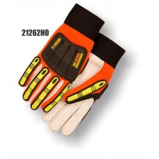 Knucklehead Driller X10 Orange Gloves