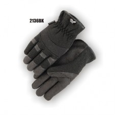 Armorskin Synthetic Leather Black Glove
