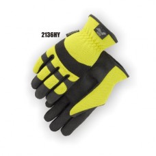 Synthetic Palm, HV Yellow Back Slip-On