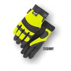 Armorskin Synthetic Leather Yellow Glove