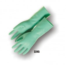 Nitrile Flock Lined Green Glove