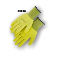 Lightweight Palm Dipped Knit High Visibility Gloves