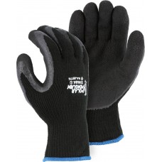3396BK Polar Penguin Black  Latex Palm Winter Glove