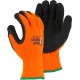 Polar Penguin High Visibility Orange Latex Palm Winter Glove