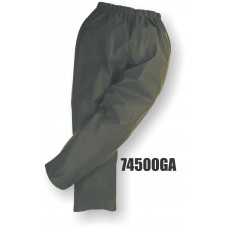 M-Safe PU Rainwear Green Flexible Waist Pant