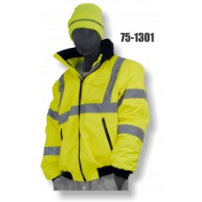 PU Coated Polyester With Fully Taped Seams Yellow Jacket