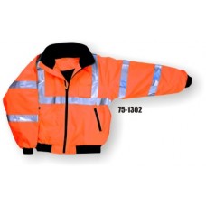 PU Coated Polyester Orange Jacket