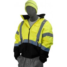 Hi-Vis Yellow Bomber Jacket