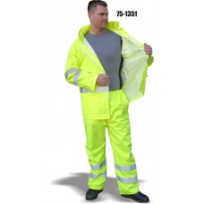 High Visibility Yellow Rain Jacket