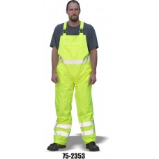 Hi-Vis Yellow Rain Bib Overall