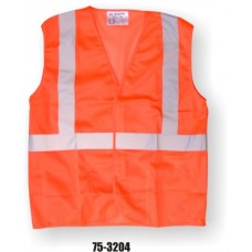 Orange Class 2 Mesh Fabric Vest