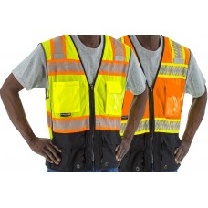 Orange High Visibility Mesh Vest 