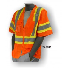 Mesh Orange High Visibility Vest