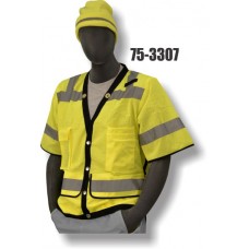 Hi-Vis Yellow Heavy Duty Vest