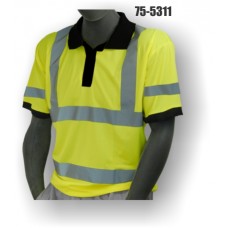 Hi-Vis Yellow Polo T-Shirt