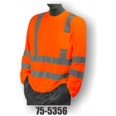 Hi-Vis Orange Long Sleeve T-Shirt