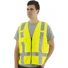 Flame Resistant High Visibility Standard Safety Vest