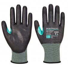 CS Cut E18 PU Glove Black - PortwestGloves