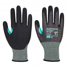 CS Cut E18 Nitrile Glove Black - PortwestGloves