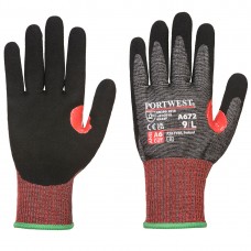 CS Cut F13 Nitrile Glove Black - PortwestGloves