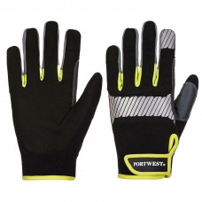 PW3 General Utility Glove Black/Yellow - PortwestGloves