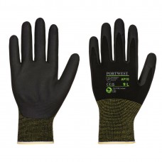 NPR15 Foam Nitrile Bamboo Glove (Pk12) Black - PortwestGloves