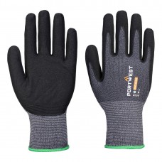 SG Grip15 Eco Nitrile Glove (Pk12) Grey/Black - PortwestGloves