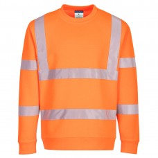 Eco Hi-Vis Sweatshirt Orange- PortwestTShirt
