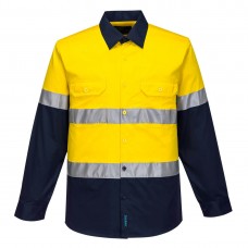 Iona Enhanced Cotton Shirt Yellow/- PortwestTShirt