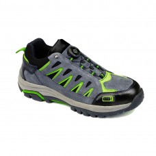 Steelite Wire Lace Safety Sneaker S1P HRO Grey/Green- PortwestShoe