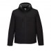KX3 Hooded Softshell (3L) Black Gray - PortwestJacket