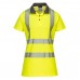 Women's Pro Polo Shirt Yellow Black - PortwestTShirt