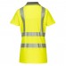 Women's Pro Polo Shirt Yellow Black - PortwestTShirt