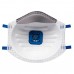 N95 Valved Cup Respirator - Blister Pack(3) White - PortwestMask