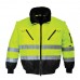 HI-Vis 3-in-1 Pilot Jacket Yellow/Navy - PortwestJacket