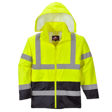 Hi-Vis Contrast Rain Jacket