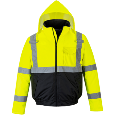 Hi-Vis Two-Tone Bomber Jacket