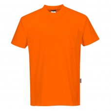 Non-ANSI Cotton Blend Orange T-Shirt
