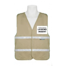 Khaki Incident Command Vest