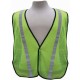 Lime Mesh Safety Vest – Vertical Stripe