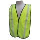 Lime Tight Woven Mesh Safety Vest – Vertical Stripe