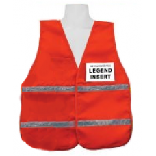 Orange Incident Command Vest