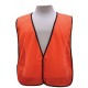 Orange Mesh Safety Vest – No Stripes