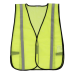 Compact Mesh Safety Vest Black Piping - Viking