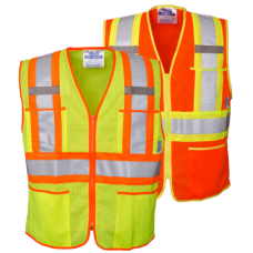 Viking Open Road Zipper Safety Vest 