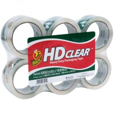 Duck Brand HD Clear Packaging Tape